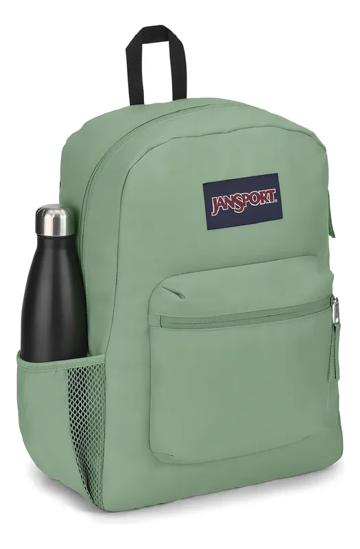 Mochila Jansport Cross Town Urbana 26l Lts Colores Poliéster Color Loden Frost - Stock disponible - Equipajes y Bolsos