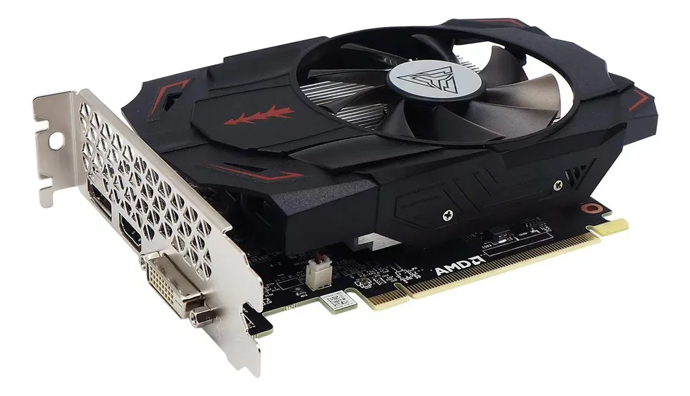 Memoria Tarjeta Gráfica Arktek Radeon RX 550 8GB GDDR5 128bit VRAM Eficiente AMD - Stock disponible